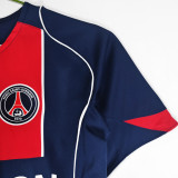2004/2005 PSG Home Blue Retro Soccer Jersey