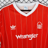 1982/1984 Nottingham Home Red Retro Soccer Jersey