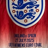 2025/26 England Home White Player Version Soccer Jersey