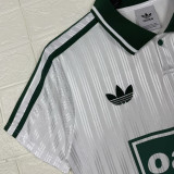 2025/26 AD x oasis White Retro Style Fans Soccer Jersey