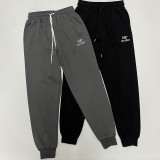 2025 Bird Home Grey Cotton sports ankle pants style