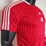 2025/26 BFC Red Retro Style Player Version Soccer Jersey  红