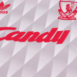 1989/91 LFC Away Retro Kids Soccer Jersey