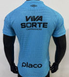 2025/26 Santos Special Edition Blue Player Version Soccer Jersey 带全广告