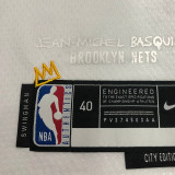 Nets IRVING #11 White City Edition NBA Jerseys