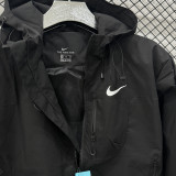 2026/27 NK Black Outdoor Windbreaker  Y009