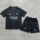 2025/26 PSG 4th Black Kids Soccer Jersey
