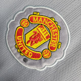 2007/08 M Utd Gray Goalkeeper Retro Soccer Jersey