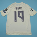2015/16 RM White Home Retro Soccer Jersey