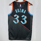2025 Wizards KUZMA #33 Black City Edition NBA Jerseys