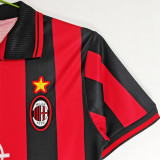 1997/98 AC Milan Home Retro Soccer Jersey
