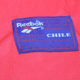 1998 Chile Home Red Retro Long Sleeve Soccer Jersey