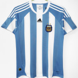 2010 Argentina Home Retro Retro Soccer Jersey