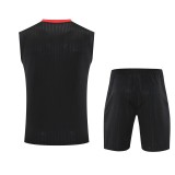 2025/26 M Utd Black Vest Training Jersey(A Set)