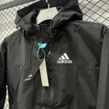 2026/27 AD Black Outdoor Windbreaker  Y001