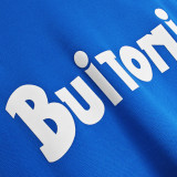 1987/88 Napoli Home Blue Retro Long Sleeve Soccer Jersey
