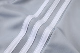 2025/26 RM Grey White Kids Jacket Tracksuit