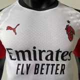2025/26 AC Milan Away White Player Version Soccer Jersey