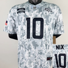 NIX #10 Men's Denver Broncos NFL Jersey  野马