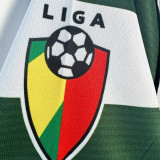 2001/03 Lisbon Home Retro Long Sleeve Soccer Jersey