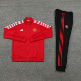 2025 M Utd Red Jacket Tracksuit