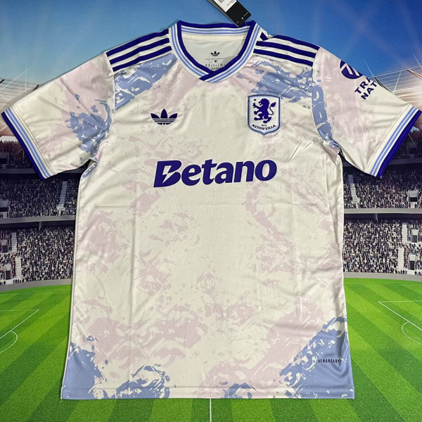 2025/26 Aston Villa Third Fans Soccer Jersey
