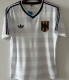 1984 Germany Home White Retro Soccer Jersey