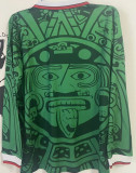 1998 Mexico Home Retro Long Sleeve Soccer Jersey
