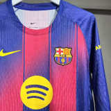 2025/26 BA Home Player Version Long Sleeve Soccer Jersey