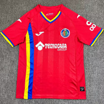 2025/26 Getafe Away Red Fans Soccer Jersey