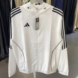 2025 Ad~ White Windbreaker