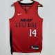2025 Miami Heat HERRO #14  Red City Edition NBA Jerseys 热压