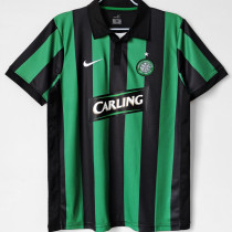 2005/07 Celtic Away Green Retro Soccer Jersey