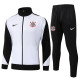 2025/26 Corinthians White Black Jacket Tracksuit