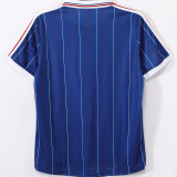 1982 France Home Blue Retro Soccer Jersey
