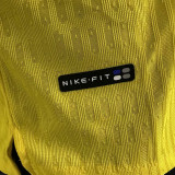 1998 Brazil Home Yellow Retro Player Version Soccer Jersey 球员版