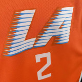 2026 Clippers LEONARD #2 Orange City Edition NBA Jerseys