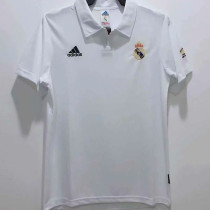 2002/03 RM White Home Retro Soccer Jersey