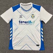 2025/26 Tenerife Home White Fans Soccer Jersey