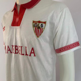 1994/96 Sevilla FC Home White Retro Soccer Jersey