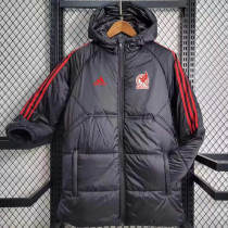 2023/24 Mexico Black Cotton Jacket 红三边