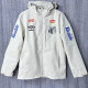 2025 Santos White Retro style Windbreaker
