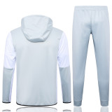 2024/25 Al Nassr  White Kids Hoody Zipper Jacket Tracksuit