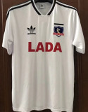 1991 Colo-Colo Home White Retro Soccer Jersey