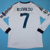 2012/13 RM Home Retro Long Sleeve Player Version Jersey 球员版