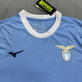 2025/26 Lazio Home Blue Fans Soccer Jersey