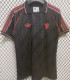 2025 M Utd Black Retro Style Fans Soccer Jersey