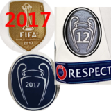 2017-2018 RMA Away Long Sleeve Retro Soccer Jersey (长袖)
