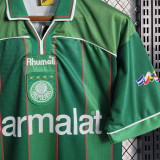 1999 Palmeiras Liberator Cup Champion Green Retro Jersey