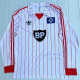 1982/1983 Hamburger Home White Retro Long Sleeve Soccer Jersey
